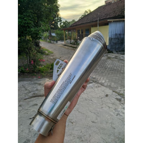 knalpot BSS original model trompet PNP cb gl megapro tiger