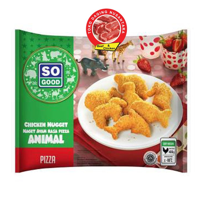 

So Good Animal nugget 400gr
