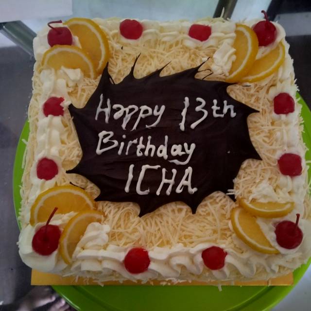 

Cheese cake / kue ulang tahun keju