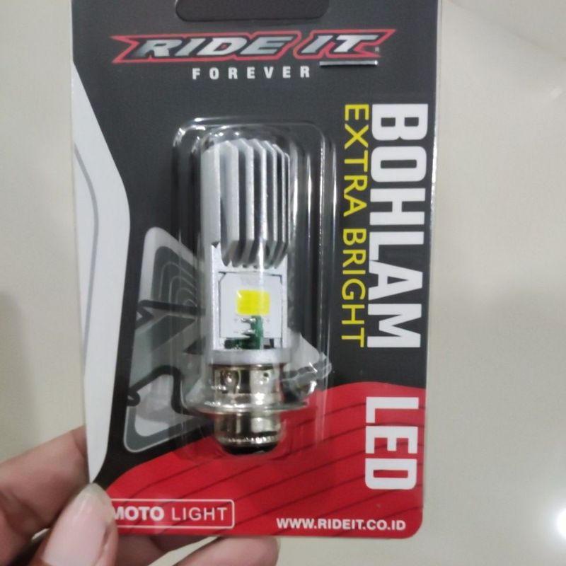 Bohlam led DOP led LAMPU led BEBEK GRAND BEAT MIO VARIO SHOGUN Type H6 / k1 ride it-1