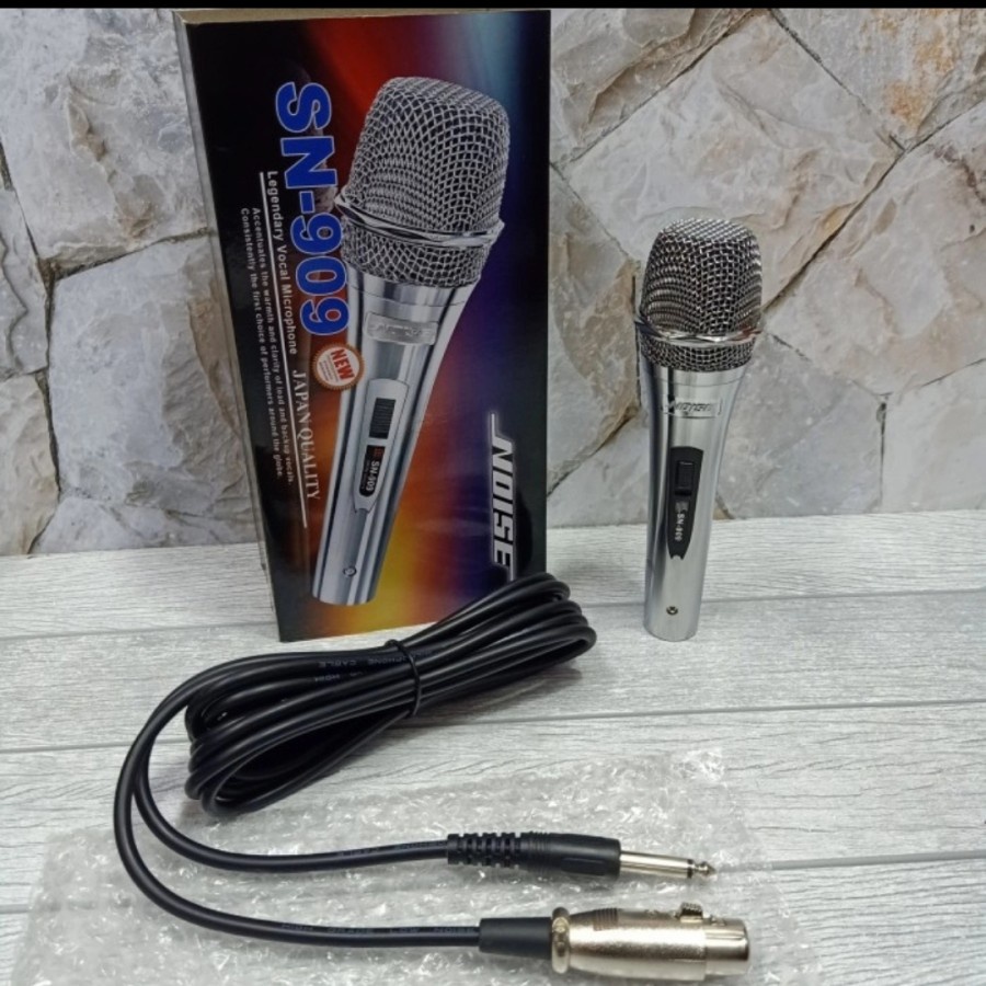 COD Mic Kabel Noise SN-909/Mic Kabel/Mic Karaoke/Microphone Kabel/Mic Ori//Mic karaoke