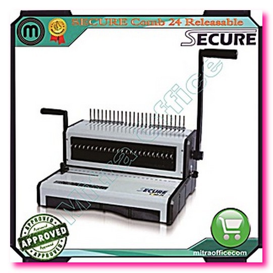 

Secure Comb 24 releasable/Mesin jilid/Mesin hitung uang/Mesin laminating/Mesin penghancur kertas/Atk