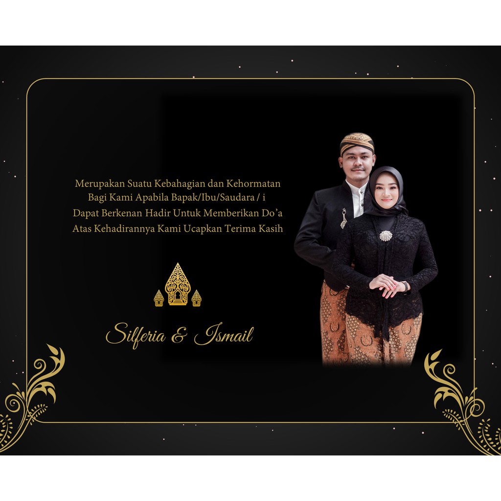 Undangan Digital Video Pernikahan Tema Jawa Elegant