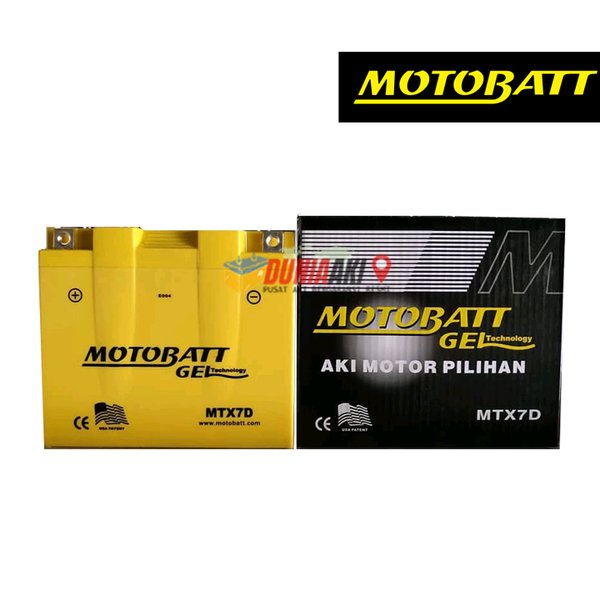 Jual Aki Motobatt Gel MTX7D Motobat Kering Motor Yamaha Scorpio Nouvo Z