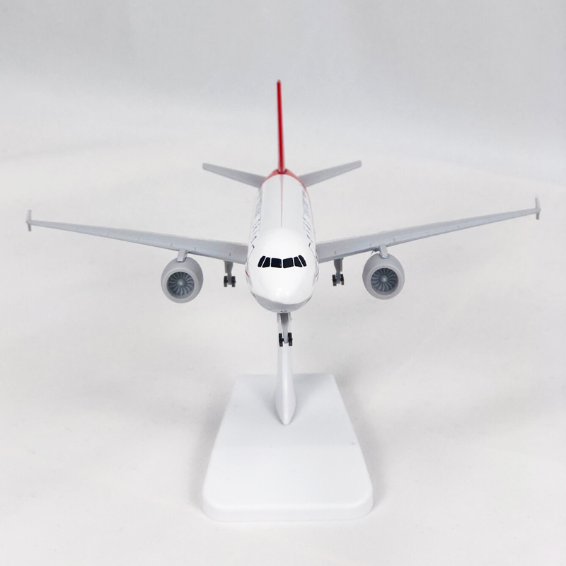 Simulasi Pesawat Terbang Sichuan Airlines A330 Bahan Alloy Metal Ukuran 20CM 330