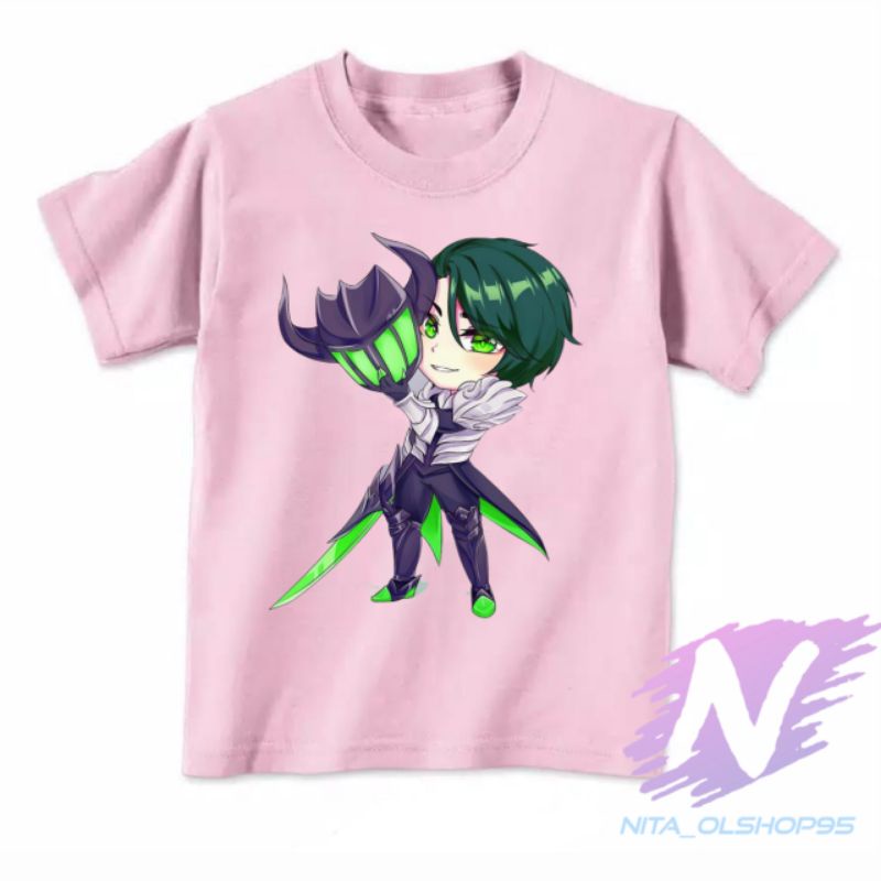 baju anak kaos anak mobile legends argus