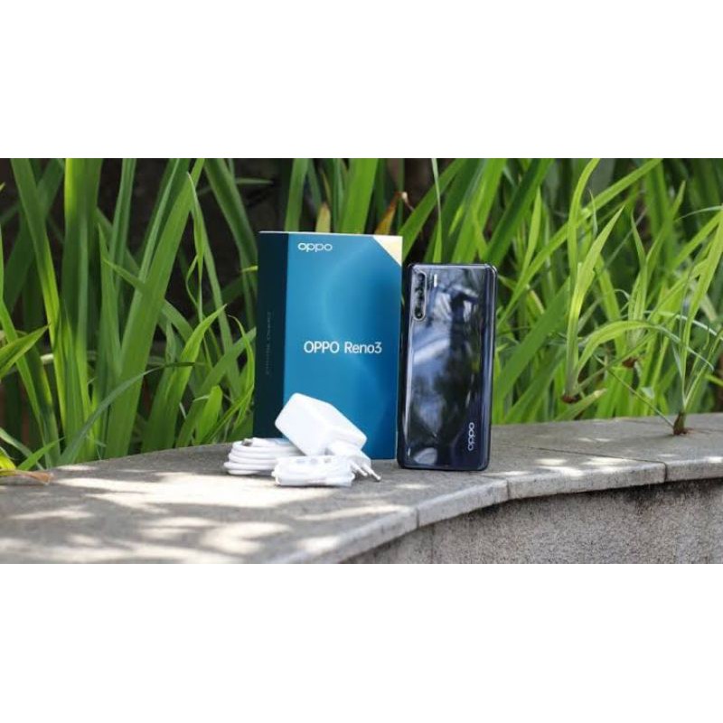 oppo reno 3 resmi 8/128gb second like new reno3