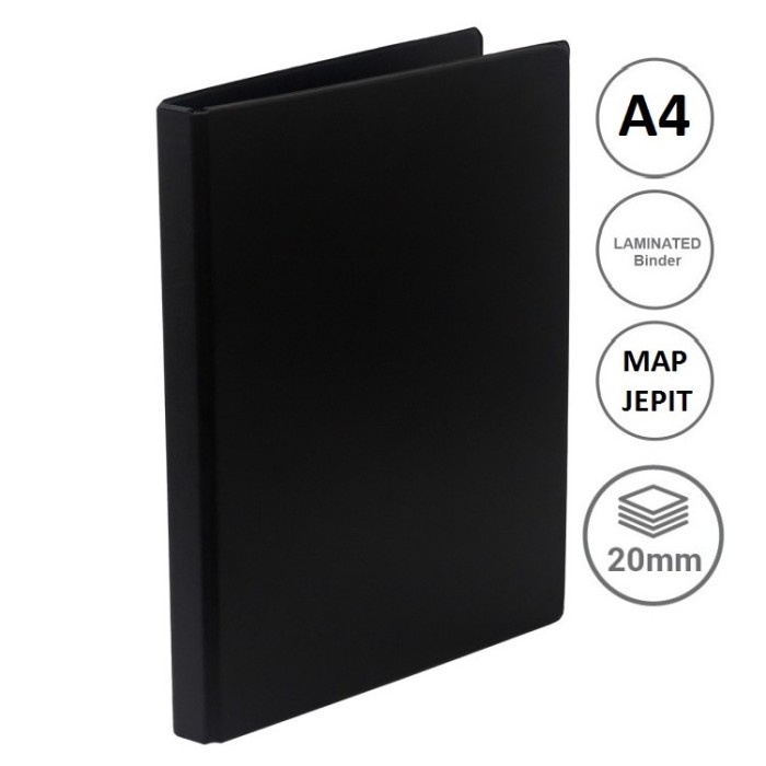 

Update Bantex Binder A4 / Binder Folio F4 - Binder Clip Punchless Bagus