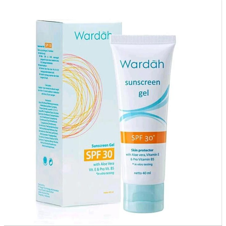 Sunblok Sunscreen Gel Wardah Spf30 Promo