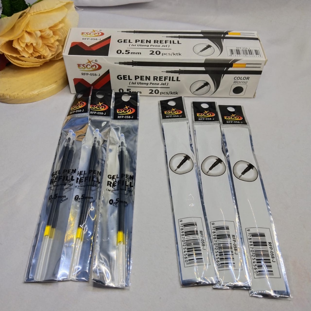 

ISI PULPEN GEL PEN REFILL ESCO I