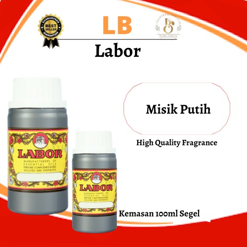 BIBIT PARFUM MURNI MISIK PUTIH // LABOR 100ML SEGEL