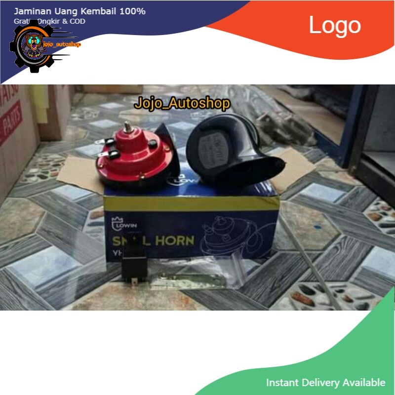 klakson keong mobil 24v truk bus