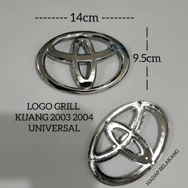 Emblem logo grill kijang 2003 2004 semua type