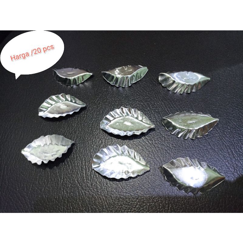 20 pcs Cetakan Kue Nastar model Daun murah