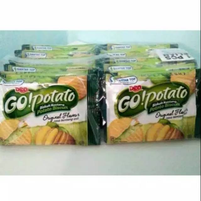 

Go Potato Biskuit Kentang 20 x 10gr