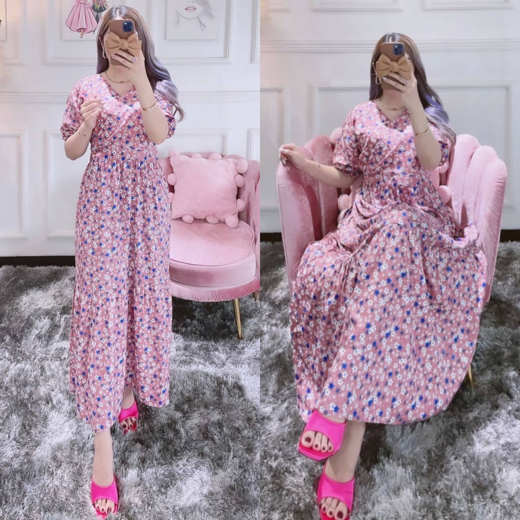 ALMEERA DRESS VIRAL DRESS KIMONO KEKINIAN