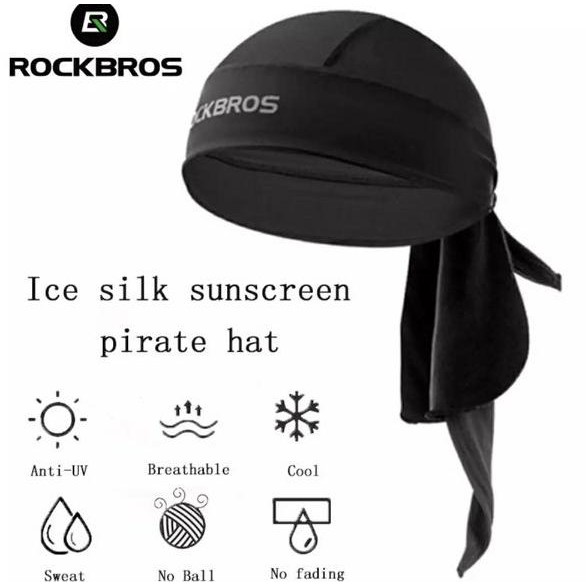 Rockbros Topi Model Bajak Laut - Topi Sepeda - Topi Mancing