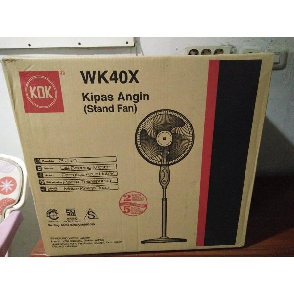 (PENGIRIMAN KHUSUS JNT/JNE/EKSPEDISI) Kipas Angin Berdiri KDK 16inch WM40X