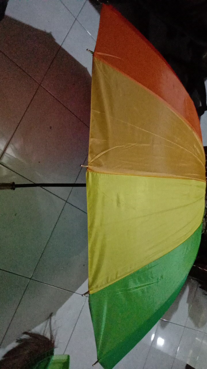 Payung Golf Pelangi Rainbow Jumbo Umbrella