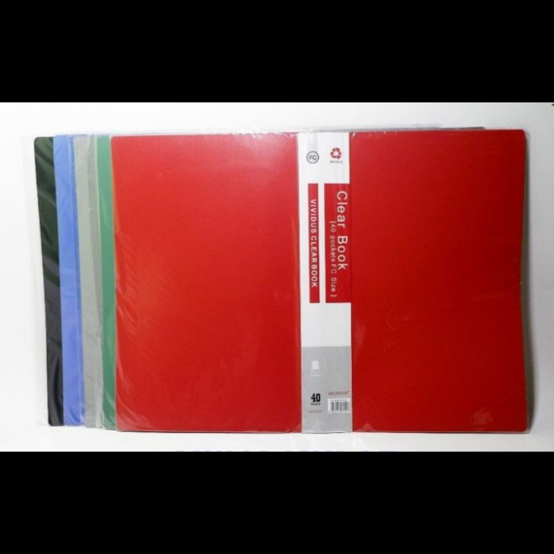 

Map Clear Holder F4 Microtop Ukuran Folio 20 lembar