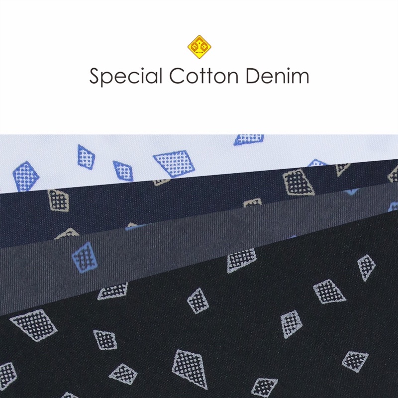 {Best Seller} Special Japan Cotton Denim Premium Quality Katun Denim Termurah