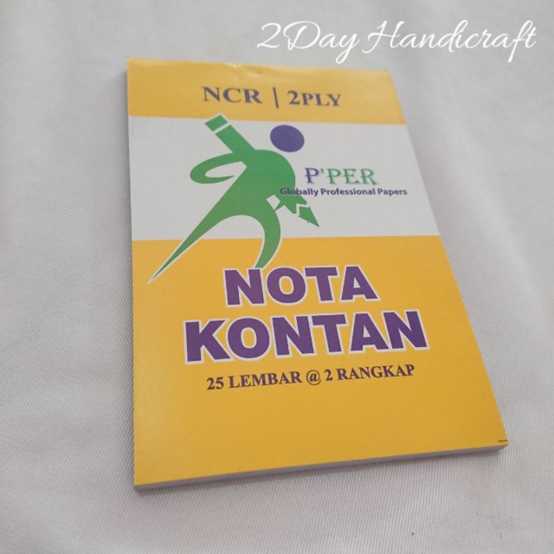 

Nota Kecil - Nota Kontan 2ply isi 25 Lembar - Nota Penjualan Kecil
