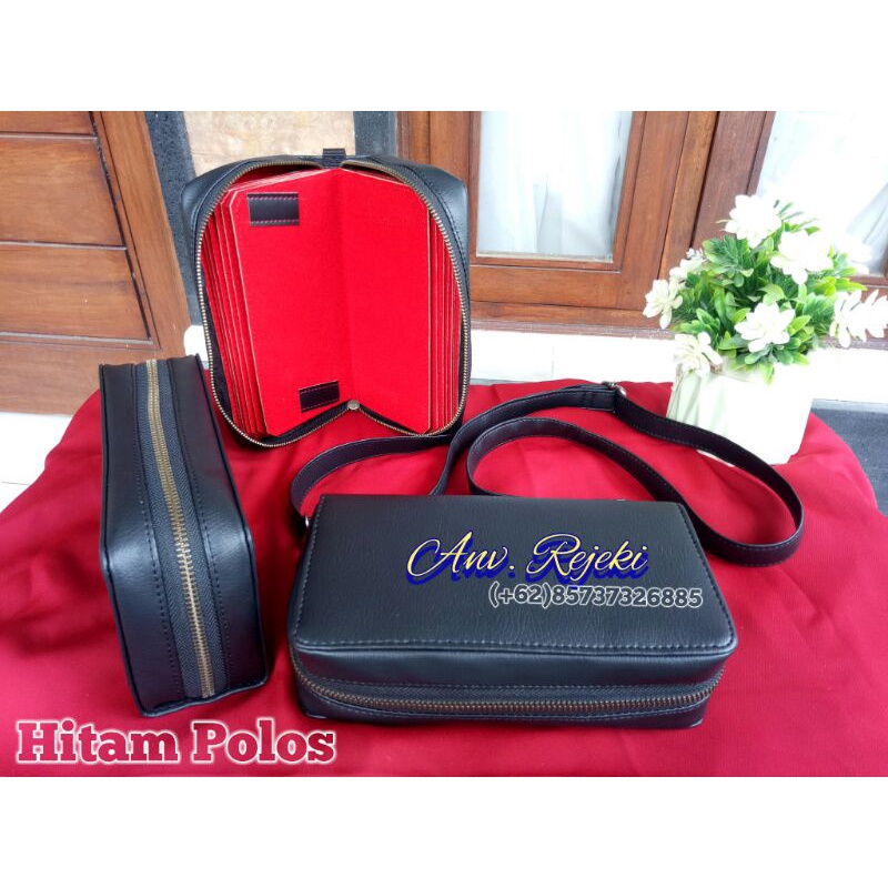 Tas Taji Selempang + Taji Lurus