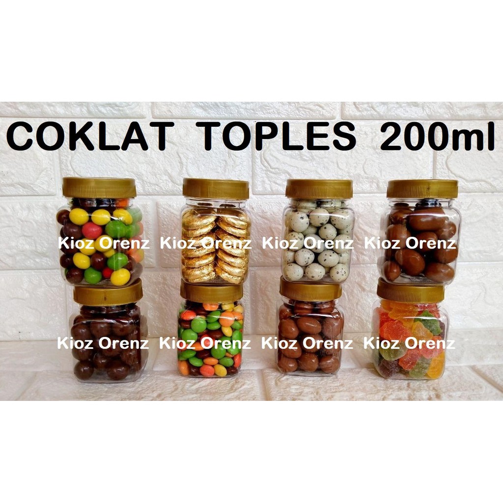 Paket Coklat Mini Toples 200ml Toples Cokelat Murah Coklat Lagie Murah Paket Lebaran Jelly