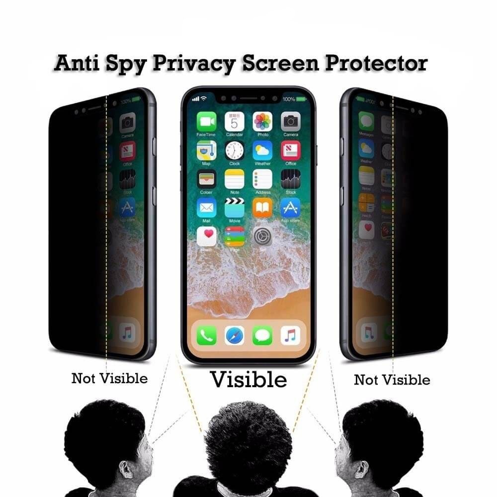 Tempered Glass Anti SPY Xiaomi Redmi Note 10 8 Pro Full Layar Privacy Screen Guard List Warna ANTI INTIP