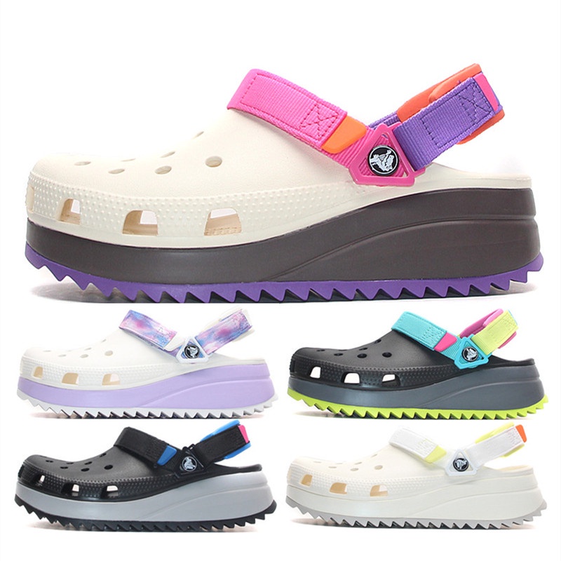 [GRANDGLORIOUS] Sandal Crocs New Classic Hiker Clog / Sandal Crocs Unisex / Sandal Crocs / Sandal Kasual [206772]
