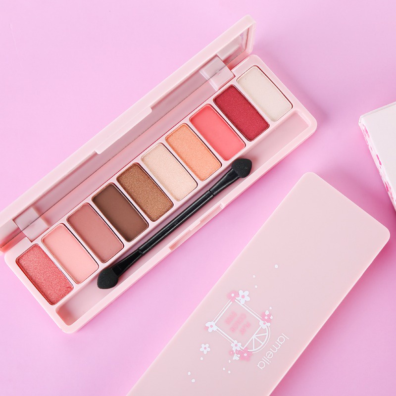 Lameila Eyeshadow Palette 10 Warna dan 12 Warna Waterproof dan Tahan Lama 1111