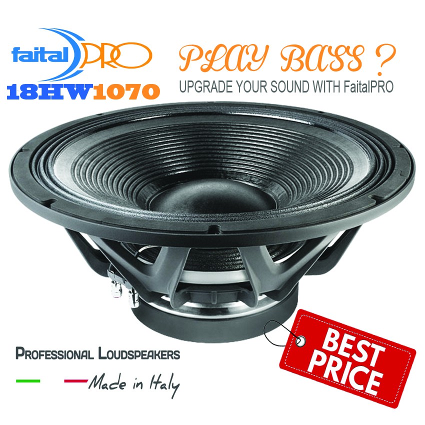 SPEAKER FAITAL PRO 18HW1070 NEW