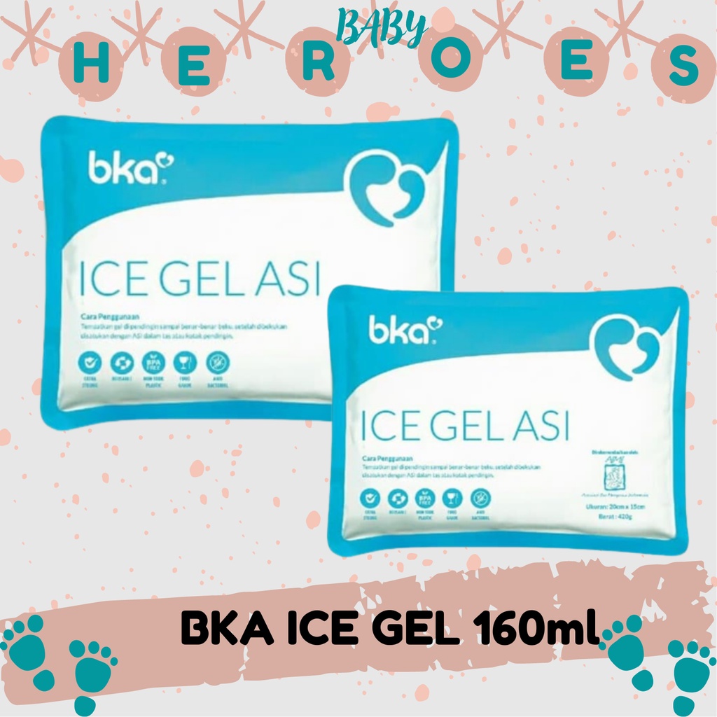 Ice Gel BKA 160 gram | Tambahan Pendingin Untuk Tas ASI