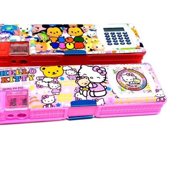 

BIRTHDAY SALE Kotak Pensil / Tempat Pensil Kalkulator Karakter ⚡