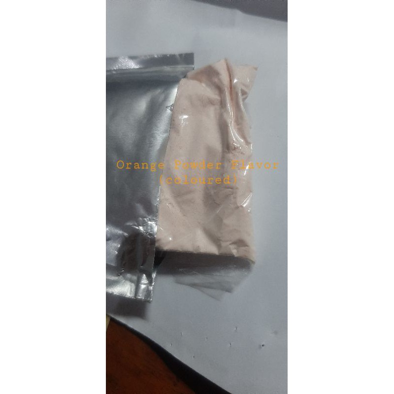 

Orange Powder Flavor (Coloured)