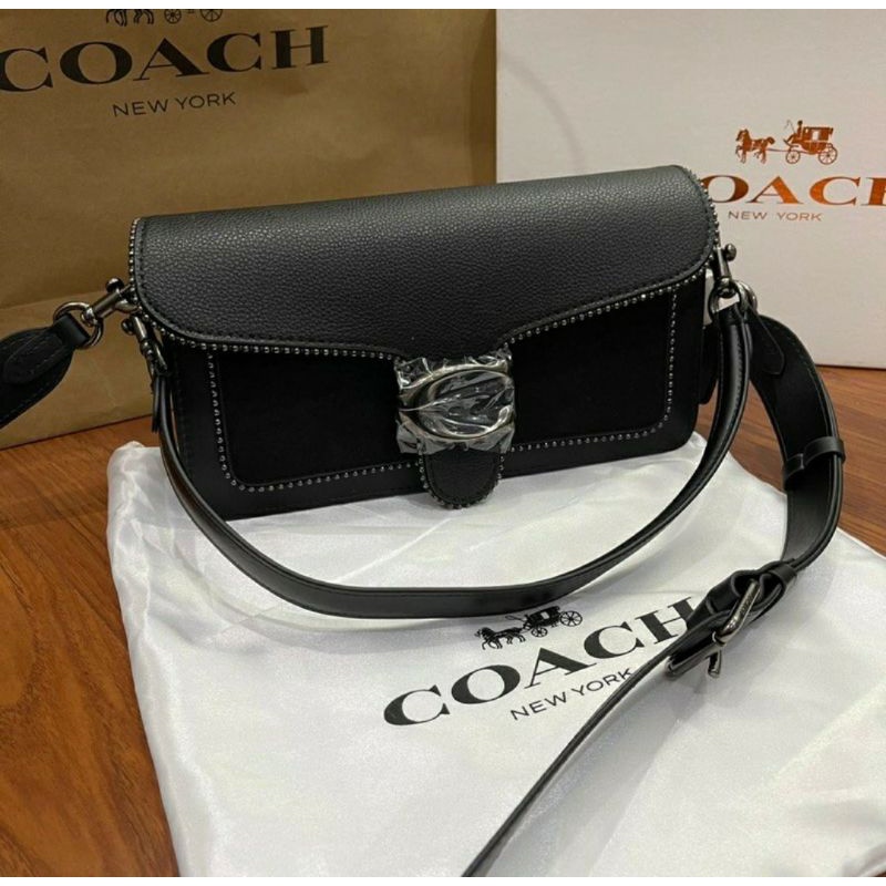 CH TABBY SHOULDER BAG 26 BLACK BEADCHAIN MANIK