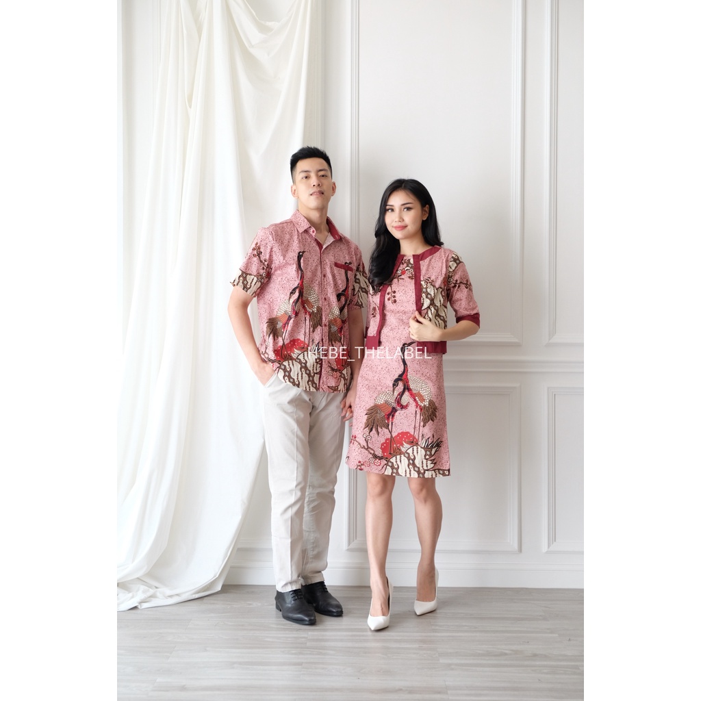 Meera Batik Cheongsam Chinese New Year - Available Couple ( Men-Hawa-Kina-Nadine-Amia-Brenda-Amber-Indri-Bina-Hera)