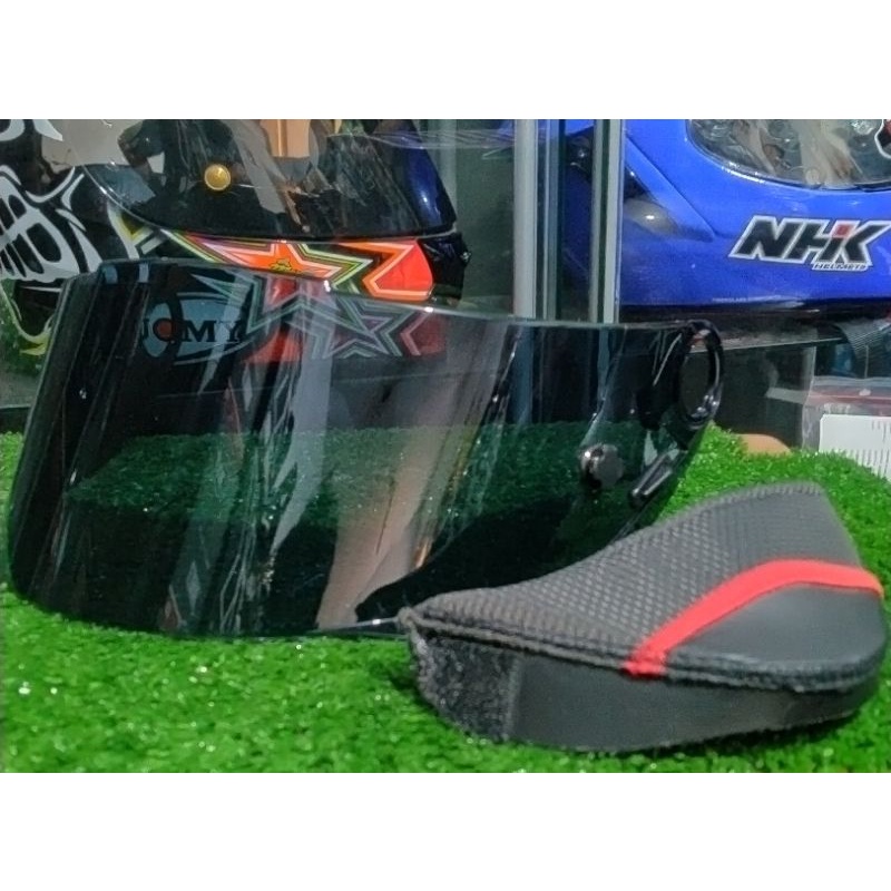 visor draksmoke busa dagu kyt c5 original