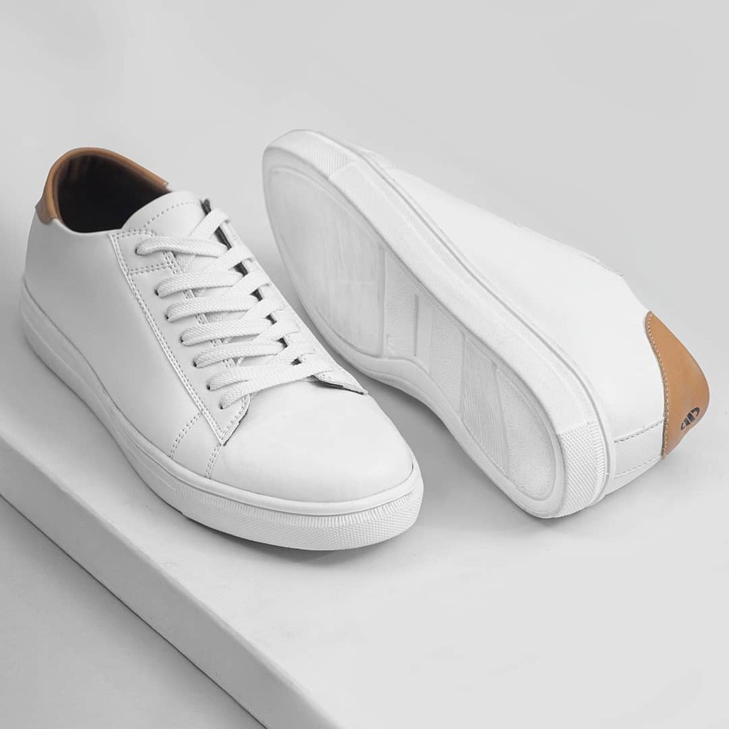 ALTER WHITE |ManNeedMe x FSTP| Sepatu Sneakers Pria Casual ORIGINAL