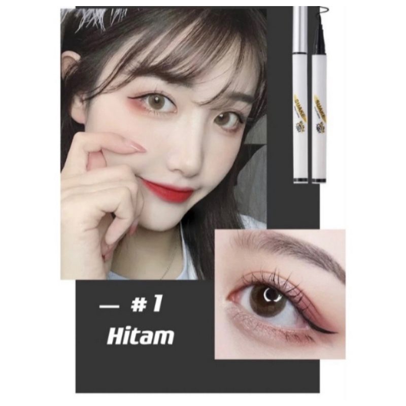 SIMPO99 - Eyeliner Pen Waterproof / Eyeliner Pen Waterproff Hitam / Eyeliner Pen / Eyeliner Pen Amy's Diary Waterproof / Eyeliner Anti Air / Eyeliner Terlaris / Eyeliner Kekinian /Kosmetik /Eyeliner Waterproff /Eyeliner Anti Air /Perawatan Kecantikan