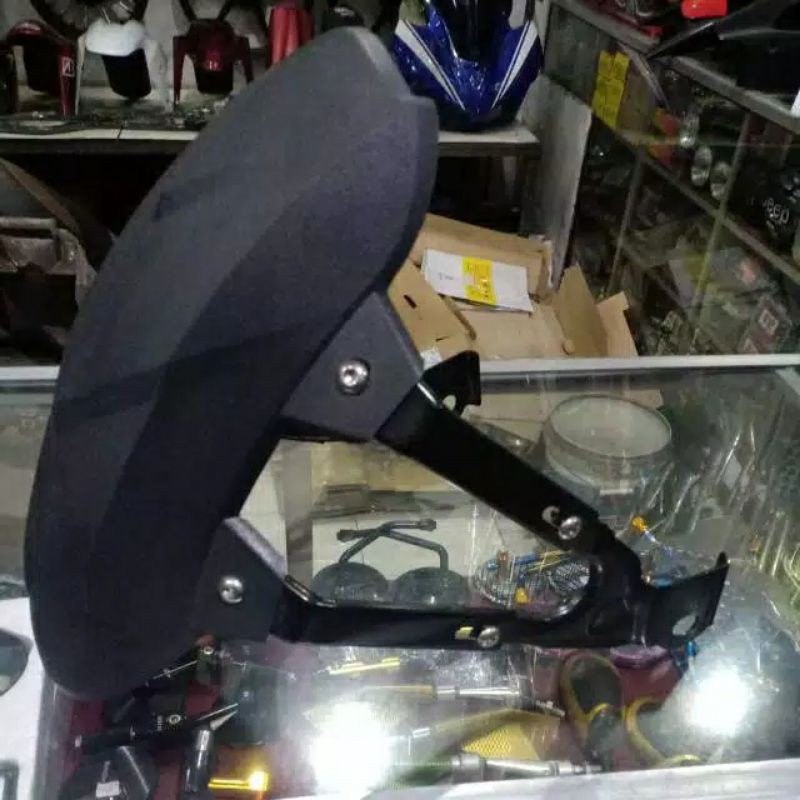 mud guard shark power penahan lumpur moge mudguard vixion cbr gsx mudguard universal semua motor