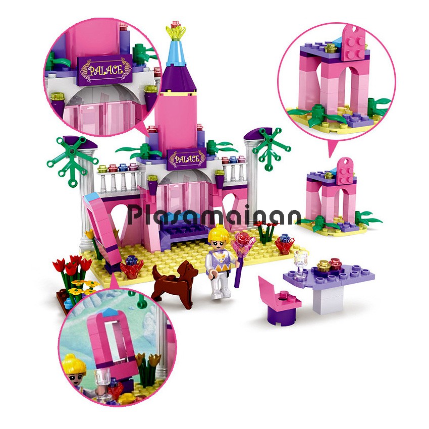 Cogo Girls 3272 - Mainan Cogo Anak 178Pcs - Ages 6+