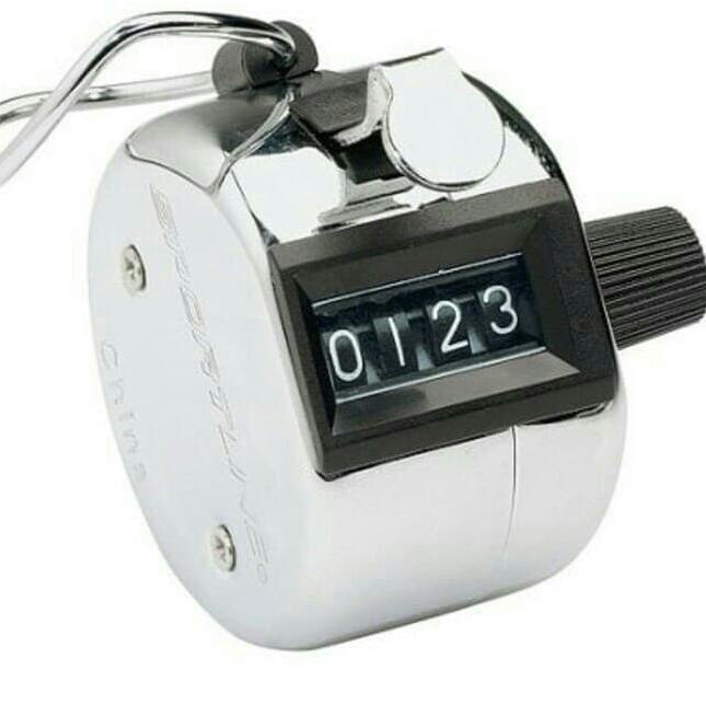 

VDJJ Hand Tally Counter - Alat Hitung Manual Cepat 4 Digit ≧∇≦ 60