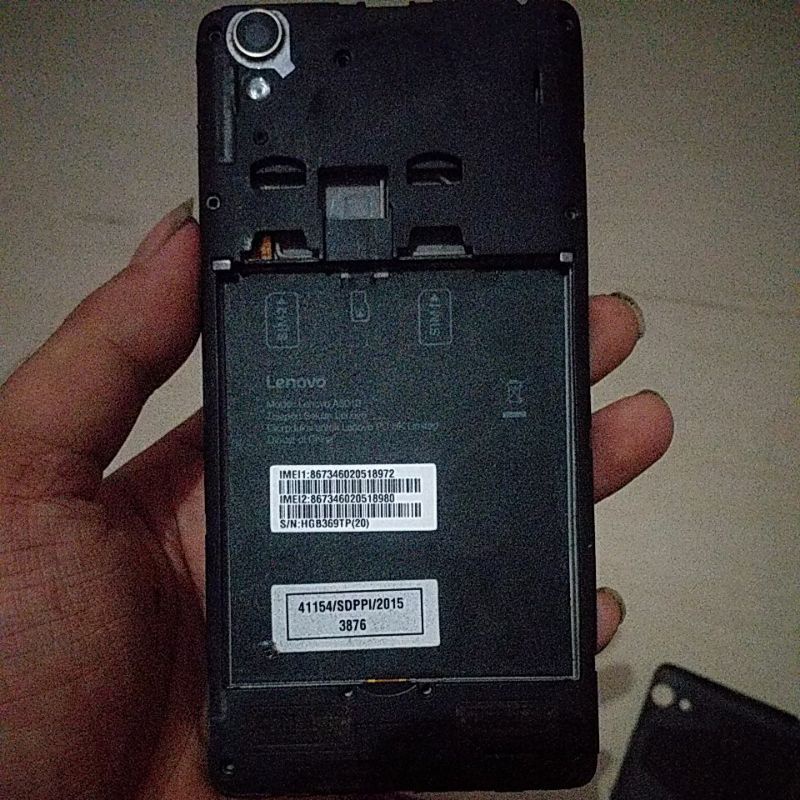 lcd copotan original lenovo a 6010