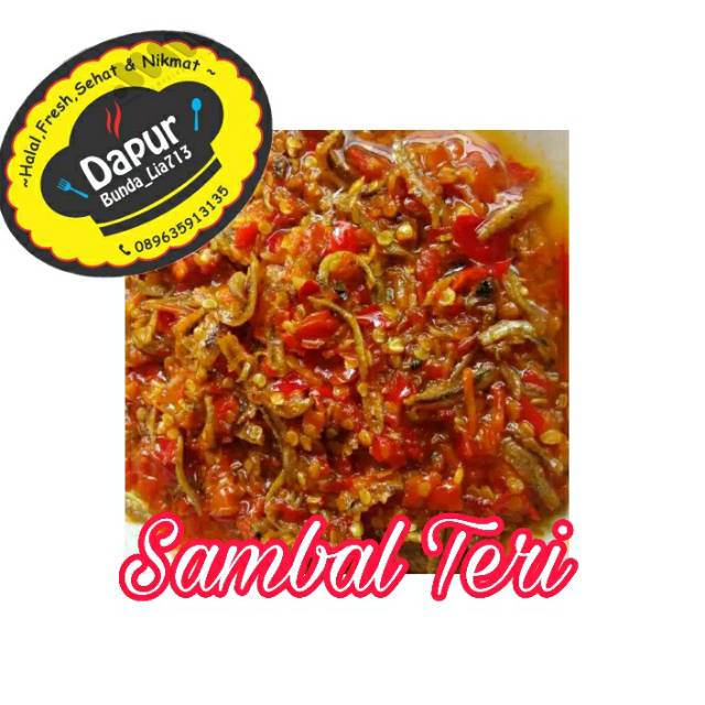 

Sambal Teri Pedas kemasan vacum/Masakan Rumah Dapur Bunda_Lia713