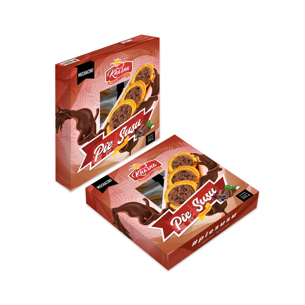 

Pie Susu Rasa Mochacinno Isi 8 Pcs
