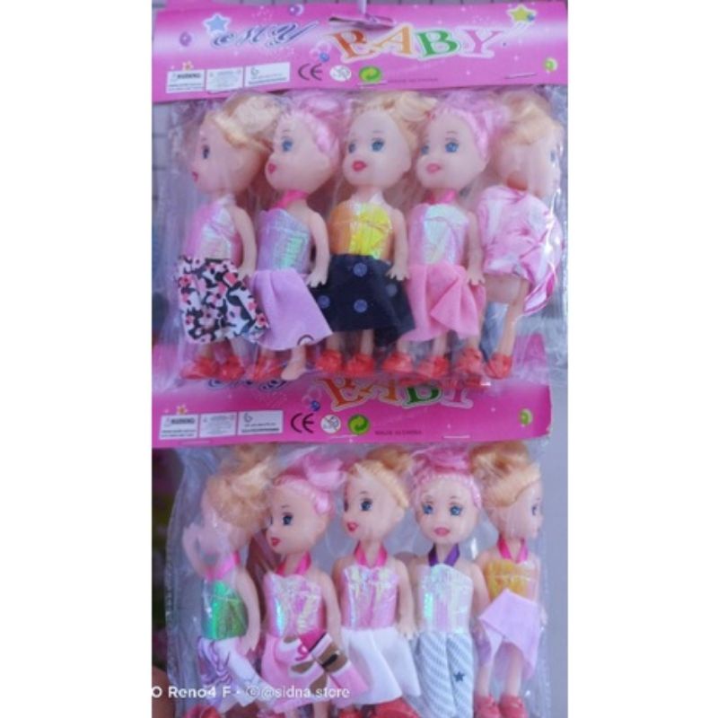 5 pcs Boneka Kelly