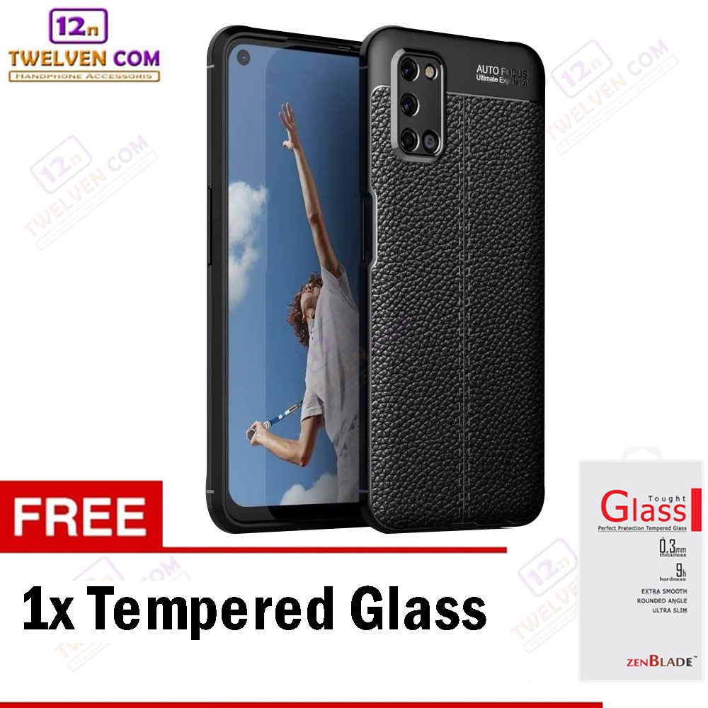 [FLASH SALE] Case Auto Focus Softcase Oppo A92 - Free Tempered Glass