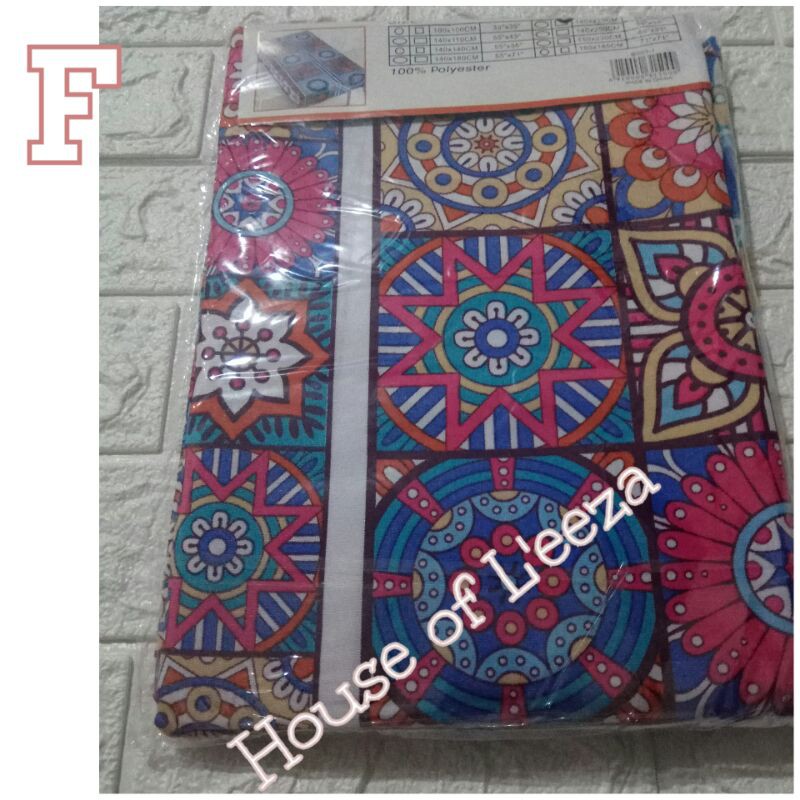 Taplak Meja nylon BOHEMIAN STYLE by L'eeza collection..