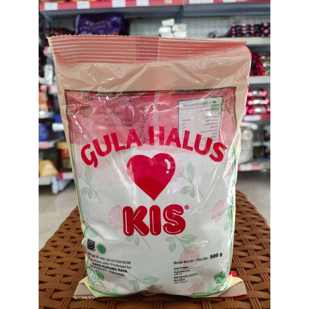 

GULA HALUS KISS 500 GRAM